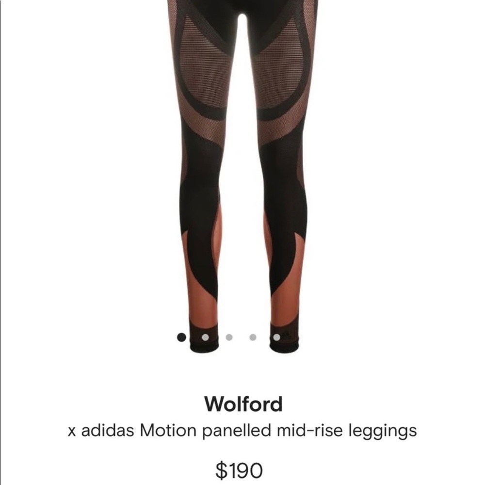 Wolford x Adidas sheer motion set 🧡